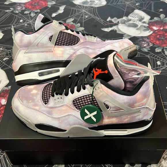 DS 2022 NIKE AIR JORDAN 4 IV RETRO SE ZEN MASTER SNEAKERS SHOES SZ MENS 8.5 NIB - Picture 5 of 11